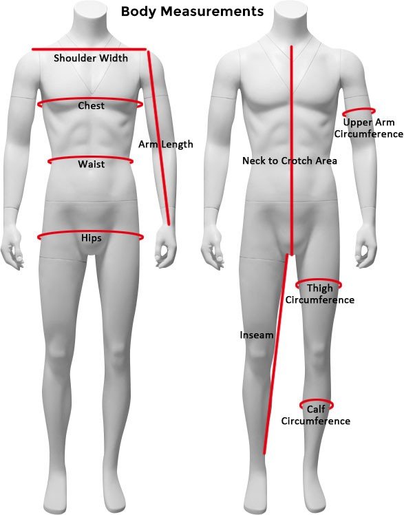 Measurement Guide-ABCcosplay Measurement Guide-ABCcosplay