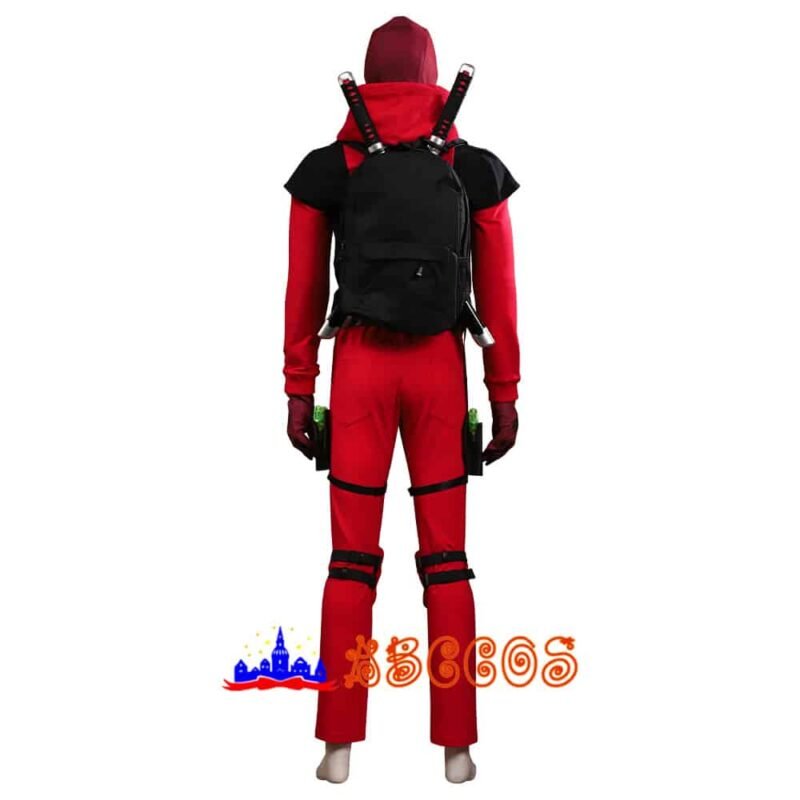 Deadpool&Wolverine Deadpool 3 teenage hoodie cosplay costume（Excluding weapons）