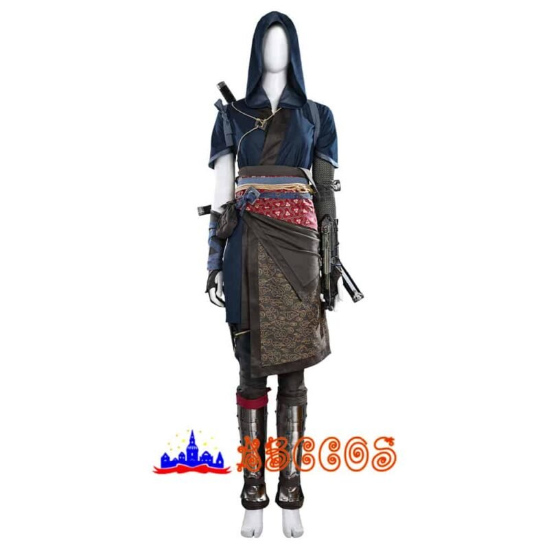 Assassin's Creed Shadows female shinobi Naoe cosplay costume（Excluding weapons）