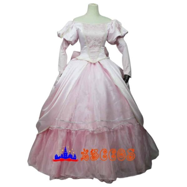 Disney The Little Mermaid Ariel pink princess dress cosplay costume Disney The Little Mermaid Ariel pink princess dress cosplay costume