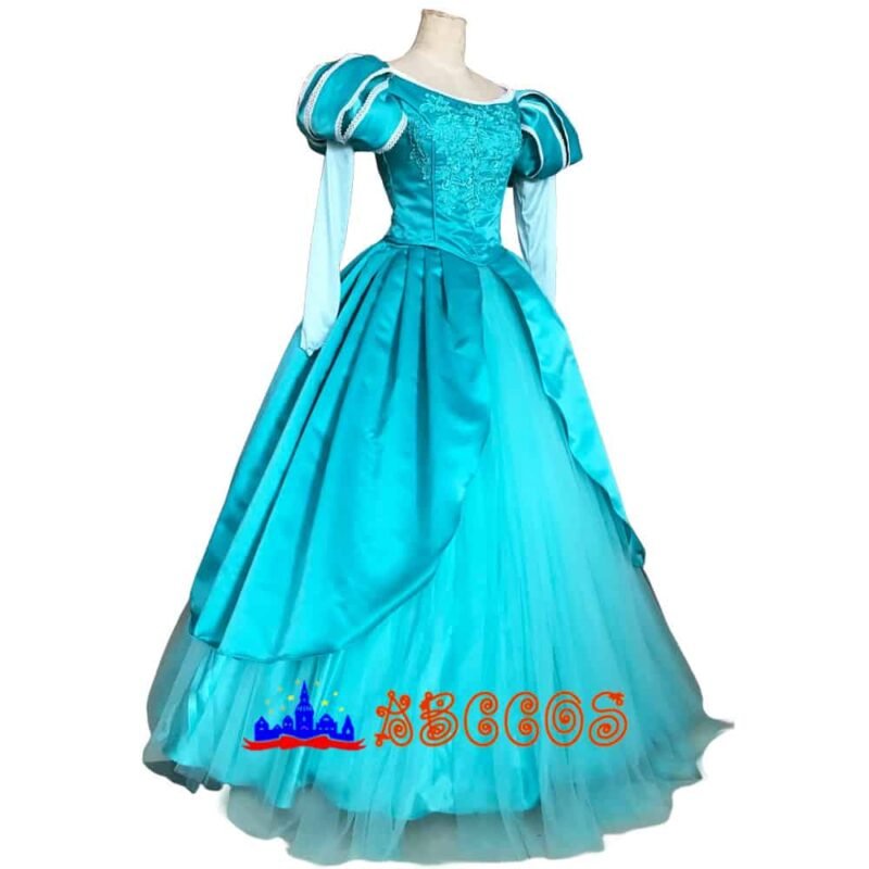 Disney The Little Mermaid Ariel princess dress cosplay costume Disney The Little Mermaid Ariel princess dress cosplay costume