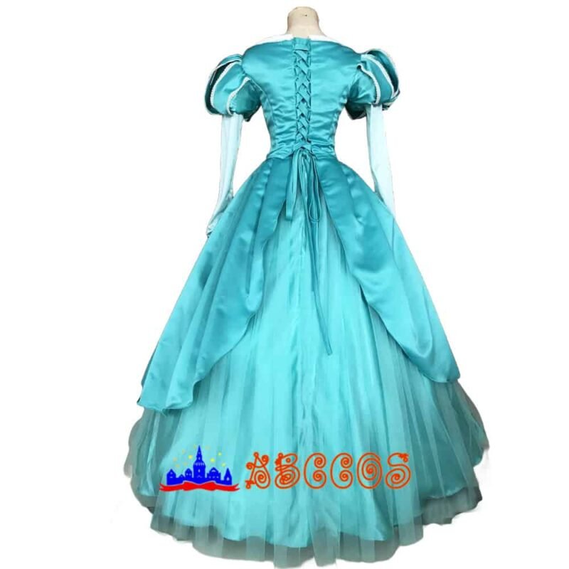Disney The Little Mermaid Ariel princess dress cosplay costume Disney The Little Mermaid Ariel princess dress cosplay costume