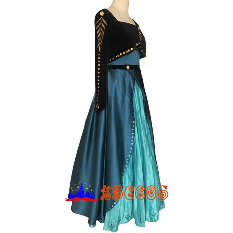 Disney Frozen 2 Anna cosplay costume Disney Frozen 2 Anna cosplay costume