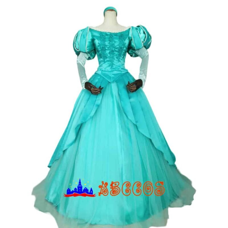Disney The Little Mermaid Ariel princess dress cosplay costume Disney The Little Mermaid Ariel princess dress cosplay costume