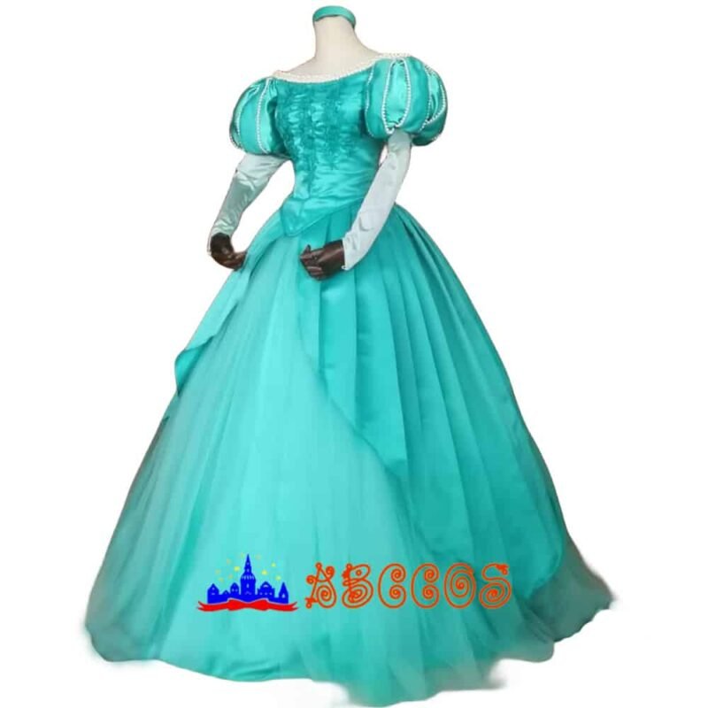 Disney The Little Mermaid Ariel princess dress cosplay costume Disney The Little Mermaid Ariel princess dress cosplay costume