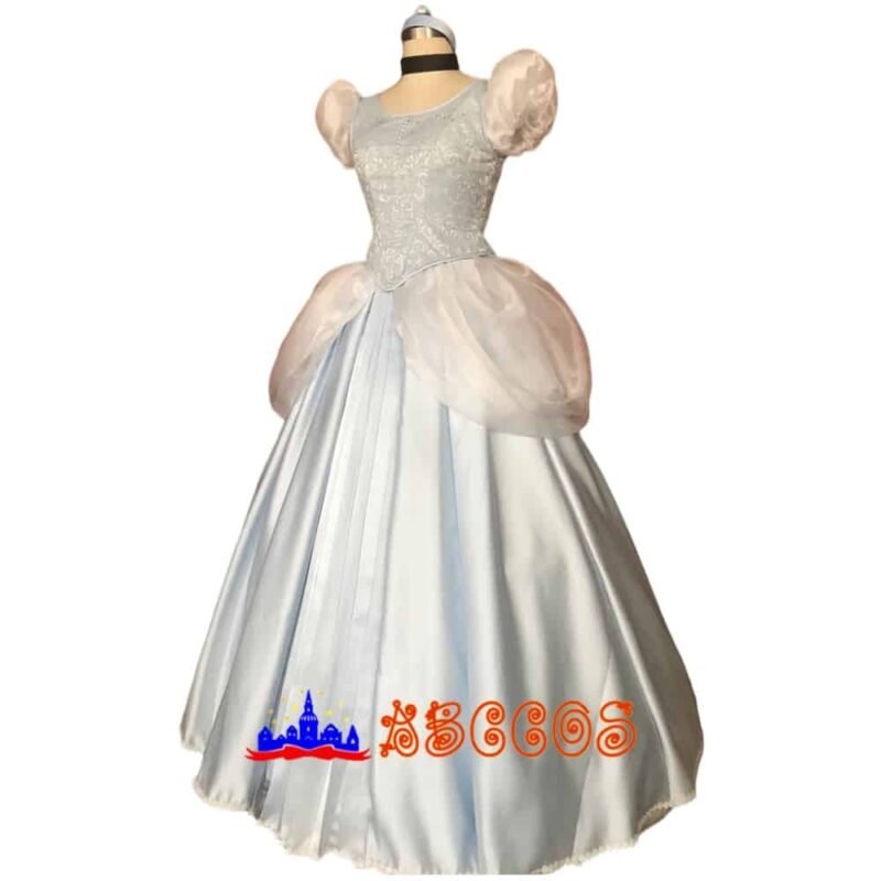 Disney Cinderella Ella princess dress cosplay costume