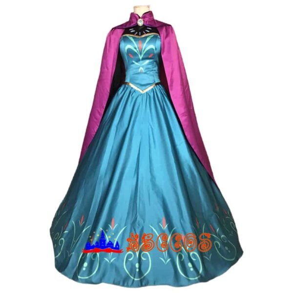 Disney Frozen Elsa Queen's coronation cosplay costume Disney Frozen Elsa Queen's coronation cosplay costume