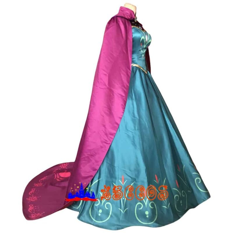 Disney Frozen Elsa Queen's coronation cosplay costume
