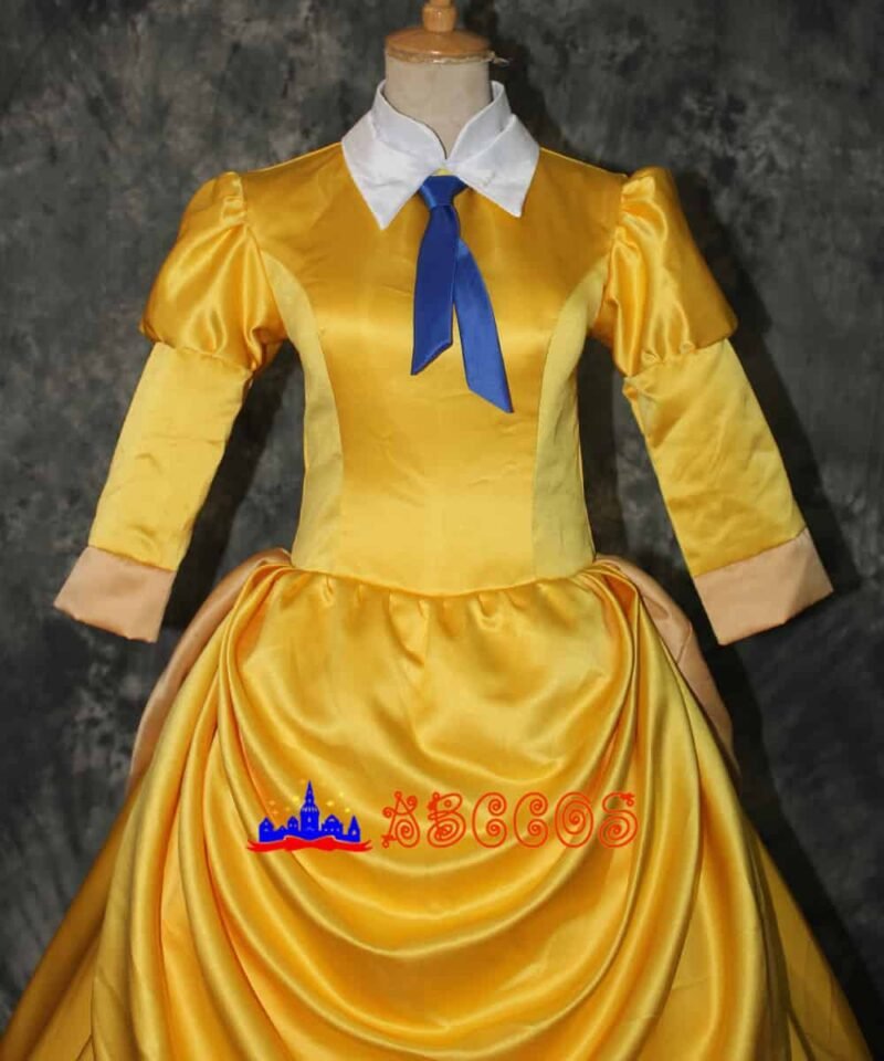 Tarzan the Ape Man Jane yellow princess dress cosplay costume Tarzan the Ape Man Jane yellow princess dress cosplay costume