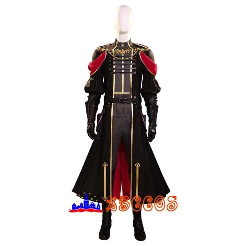 Final Fantasy VII Young Sephiroth black cosplay costume（Excluding weapons）