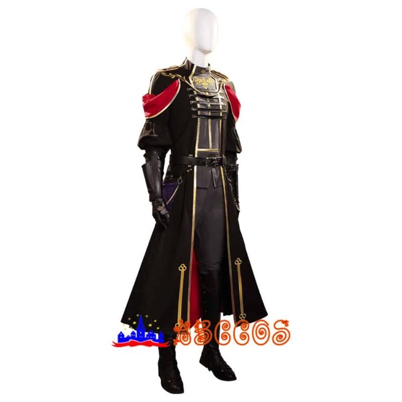 Final Fantasy VII Young Sephiroth black cosplay costume（Excluding weapons）
