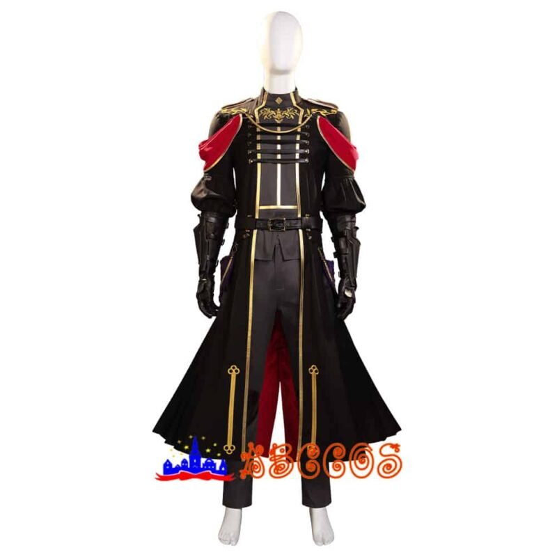 Final Fantasy VII Young Sephiroth black cosplay costume（Excluding weapons）