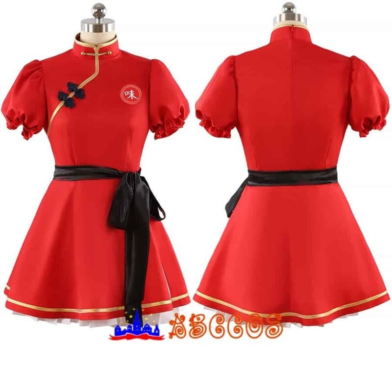 Blue Archive- childhood Akeshiro Rumi cosplay costume