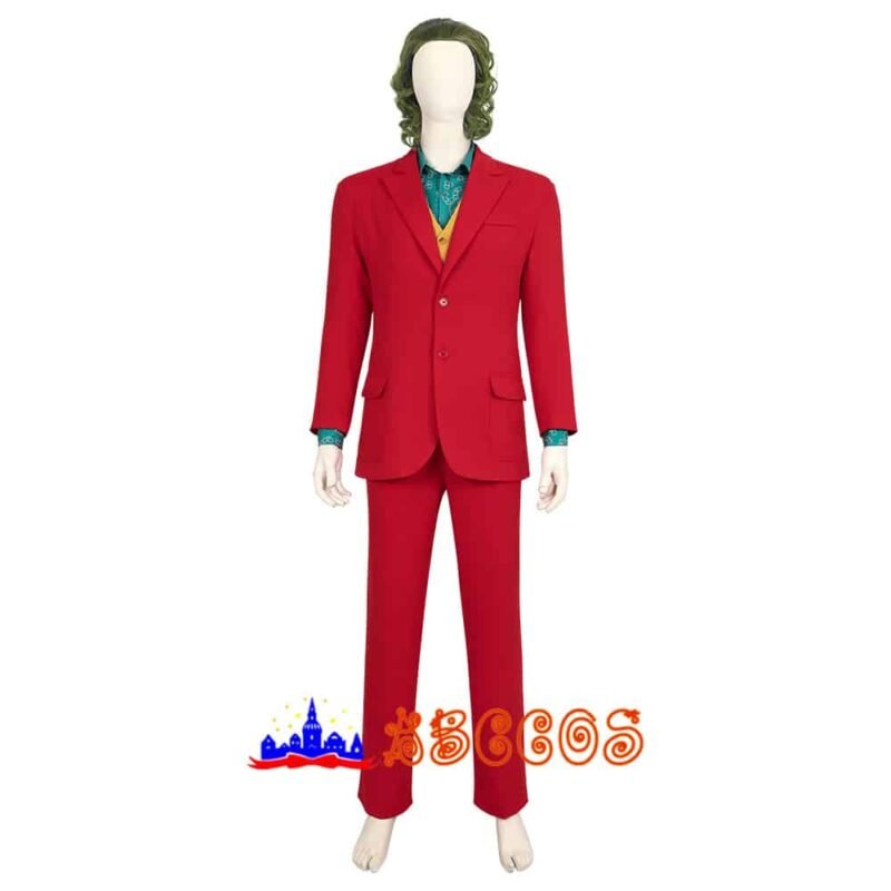 Joker 2（Joker: Folie à Deux） Joker red suit cosplay costume