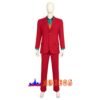Joker 2（Joker: Folie à Deux） Joker red suit cosplay costume