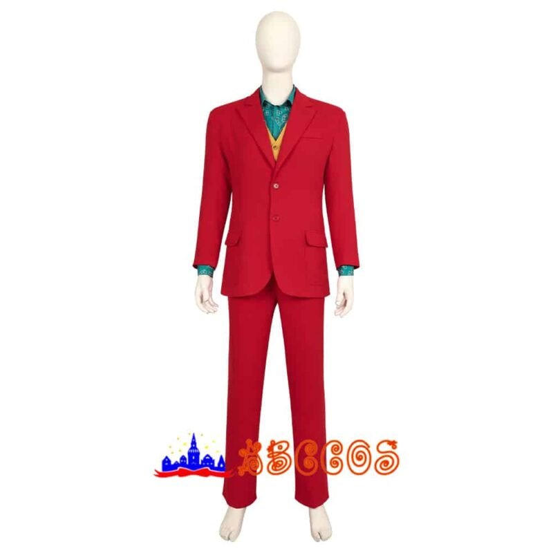 Joker 2（Joker: Folie à Deux） Joker red suit cosplay costume