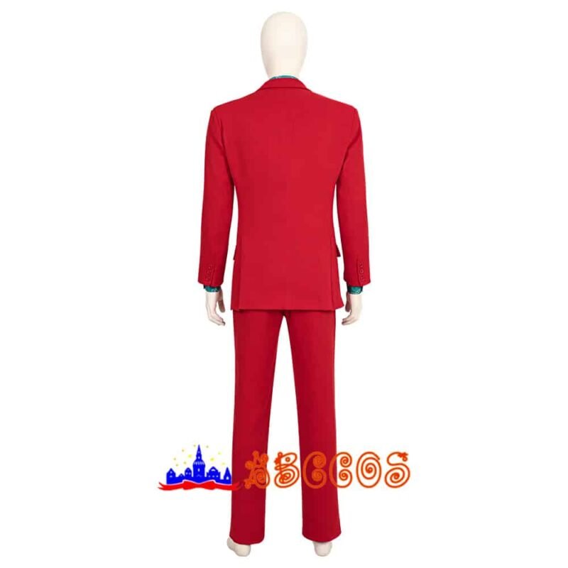 Joker 2（Joker: Folie à Deux） Joker red suit cosplay costume
