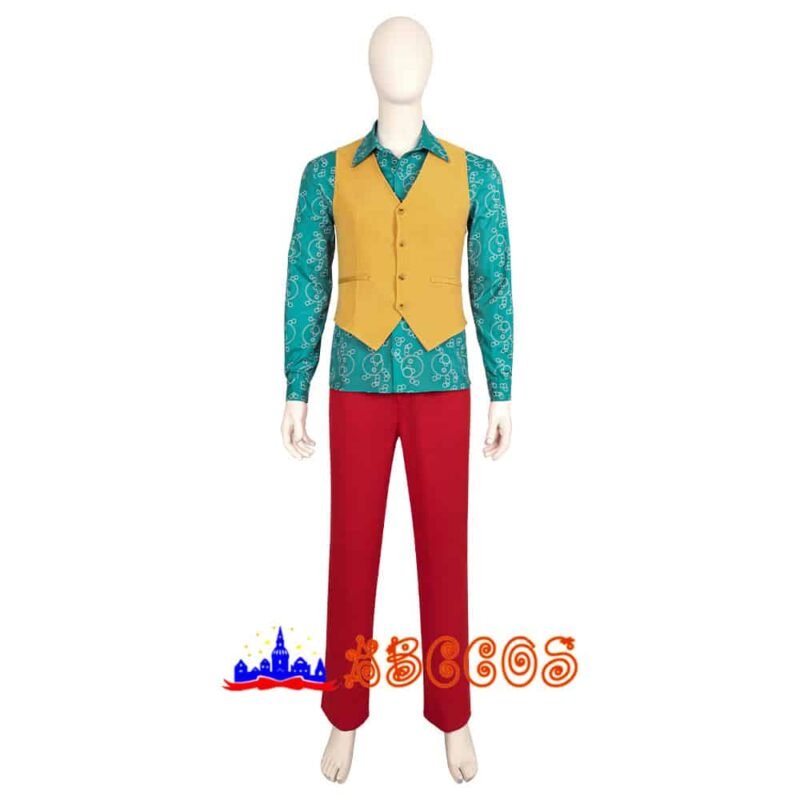 Joker 2（Joker: Folie à Deux） Joker red suit cosplay costume