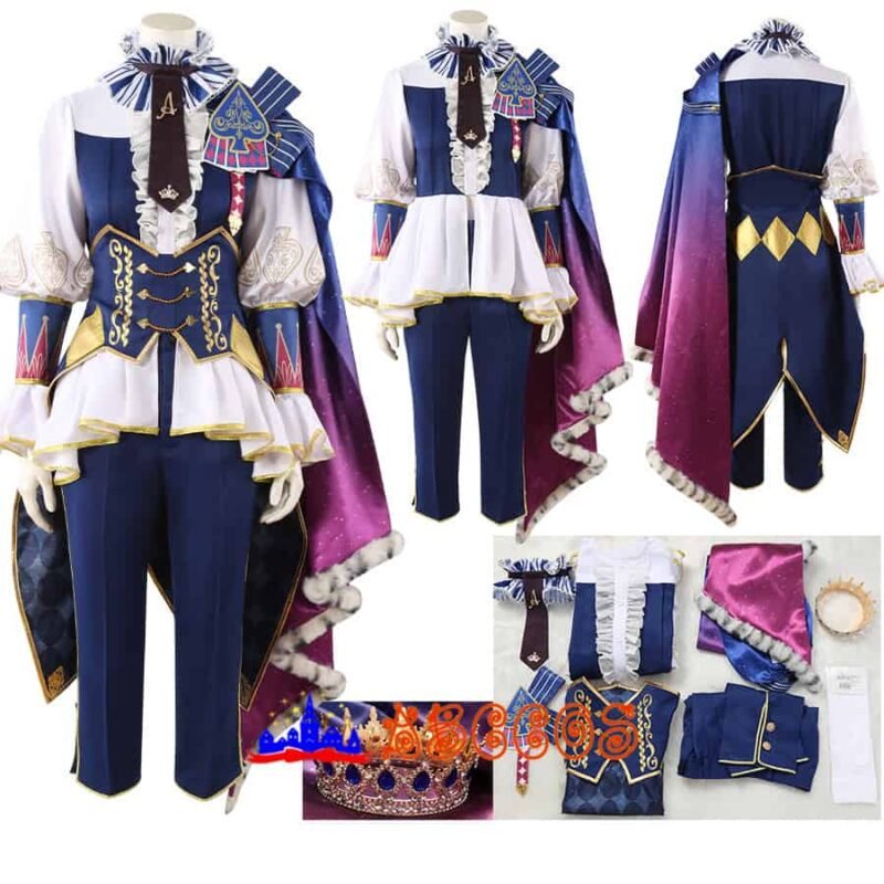 Project Sekai Colorful Stage! feat. Hatsune Miku TENMA TSUKASA crown of suit cosplay costume Project Sekai Colorful Stage! feat. Hatsune Miku TENMA TSUKASA crown of suit cosplay costume