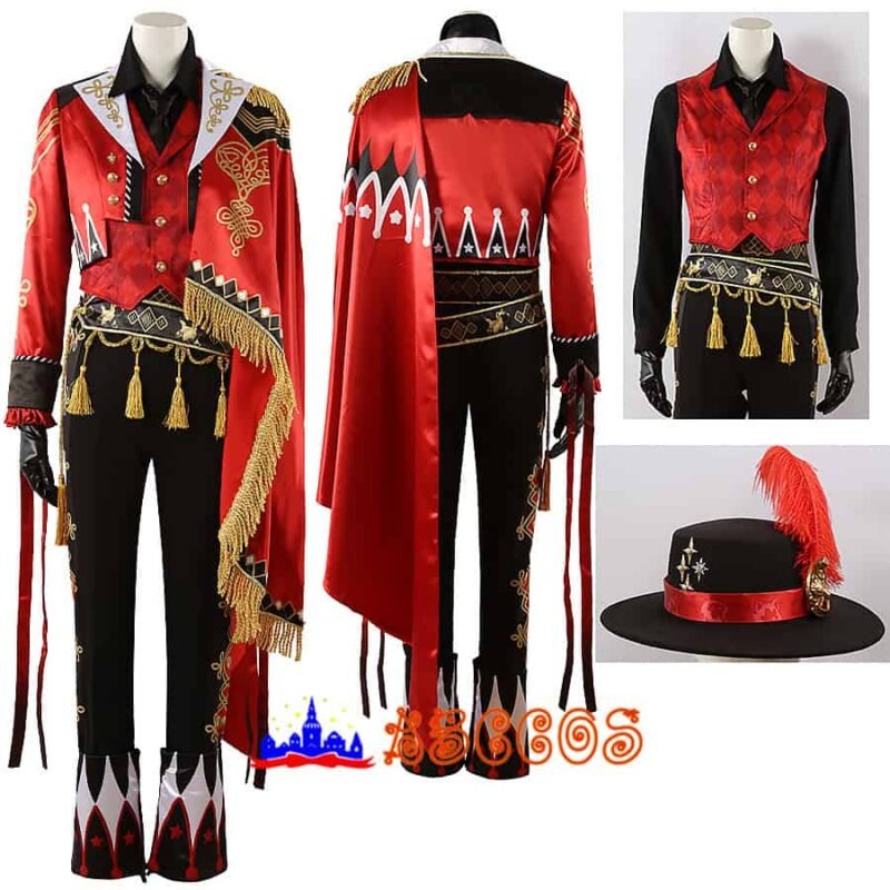 Disney Twisted-Wonderland 2023 halloween playful land Ace cosplay costume Disney Twisted-Wonderland 2023 halloween playful land Ace cosplay costume