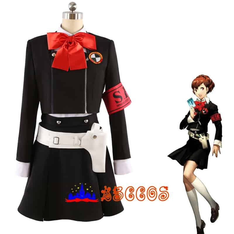 PERSONA 3 PORTABLE P3P Hamuko(Kotone Shiomi) Gekkoukan Uniform cosplay costume