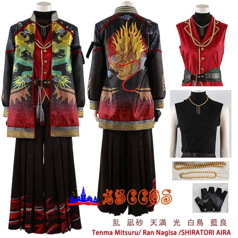 Ensemble Stars!! kagehira mika/ Tenma Mitsuru/ Ran Nagisa /SHIRATORI AIRA cosplay costume