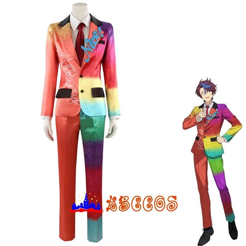 Ensemble Stars!/!! Nice Arneb Thunder Colorful suit cosplay costume