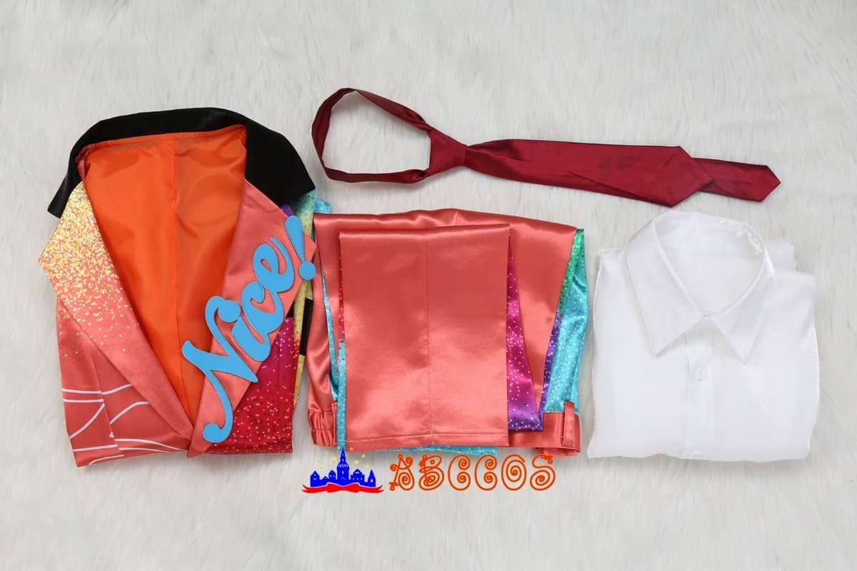 Ensemble Stars!/!! Nice Arneb Thunder Colorful suit cosplay costume-ABCcosplay Ensemble Stars!/!! Nice Arneb Thunder Colorful suit cosplay costume-ABCcosplay