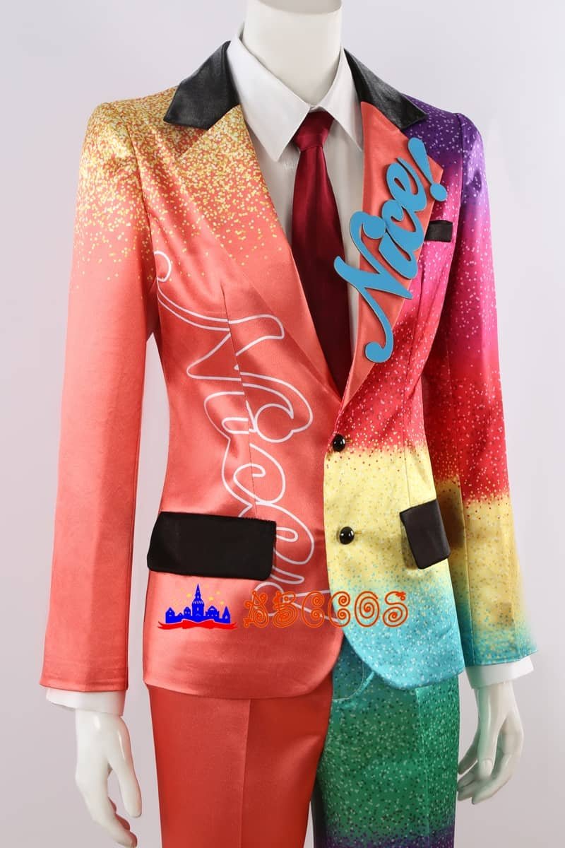 Ensemble Stars!/!! Nice Arneb Thunder Colorful suit cosplay costume-ABCcosplay Ensemble Stars!/!! Nice Arneb Thunder Colorful suit cosplay costume-ABCcosplay