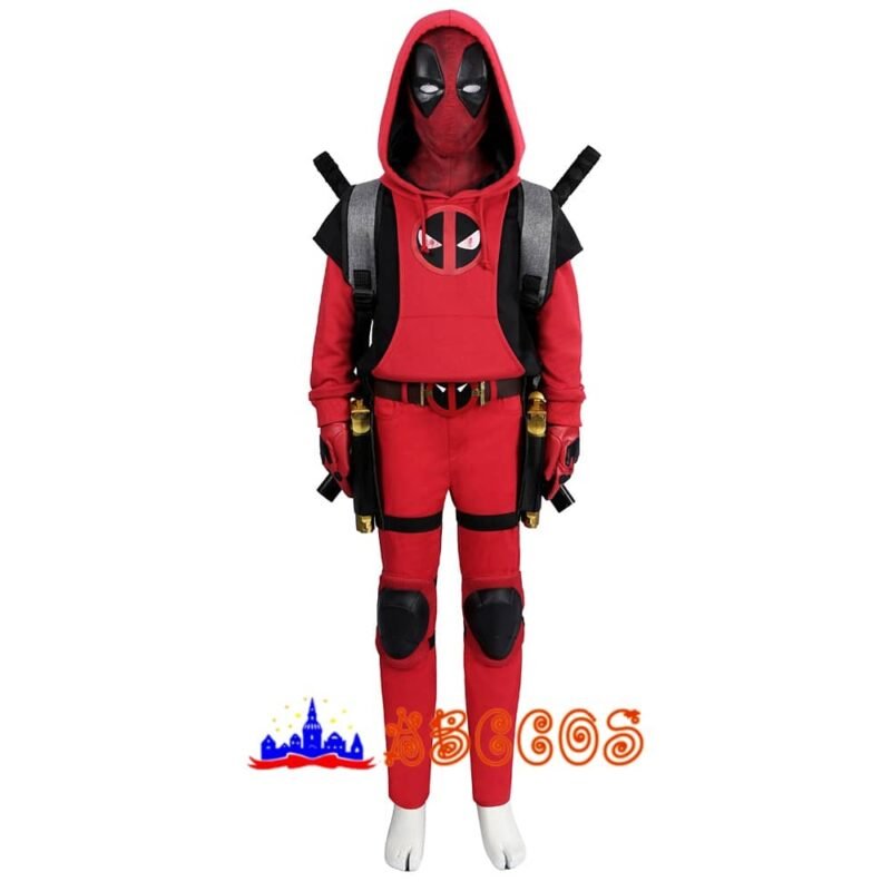 Deadpool3 Deadpool & Wolverine Dogpool Deadpool kid's cosplay costume(Excluding weapons) Deadpool3 Deadpool & Wolverine Dogpool Deadpool kid's cosplay costume(Excluding weapons)