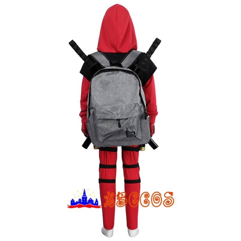 Deadpool3 Deadpool & Wolverine Dogpool Deadpool kid's cosplay costume(Excluding weapons) Deadpool3 Deadpool & Wolverine Dogpool Deadpool kid's cosplay costume(Excluding weapons)