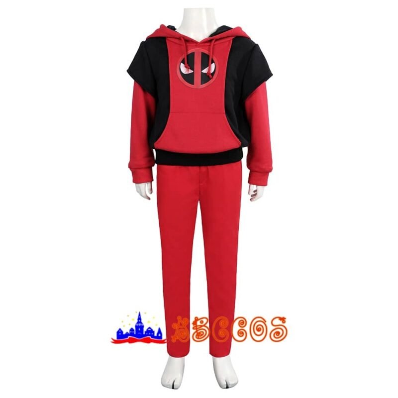 Deadpool3 Deadpool & Wolverine Dogpool Deadpool kid's cosplay costume(Excluding weapons) Deadpool3 Deadpool & Wolverine Dogpool Deadpool kid's cosplay costume(Excluding weapons)