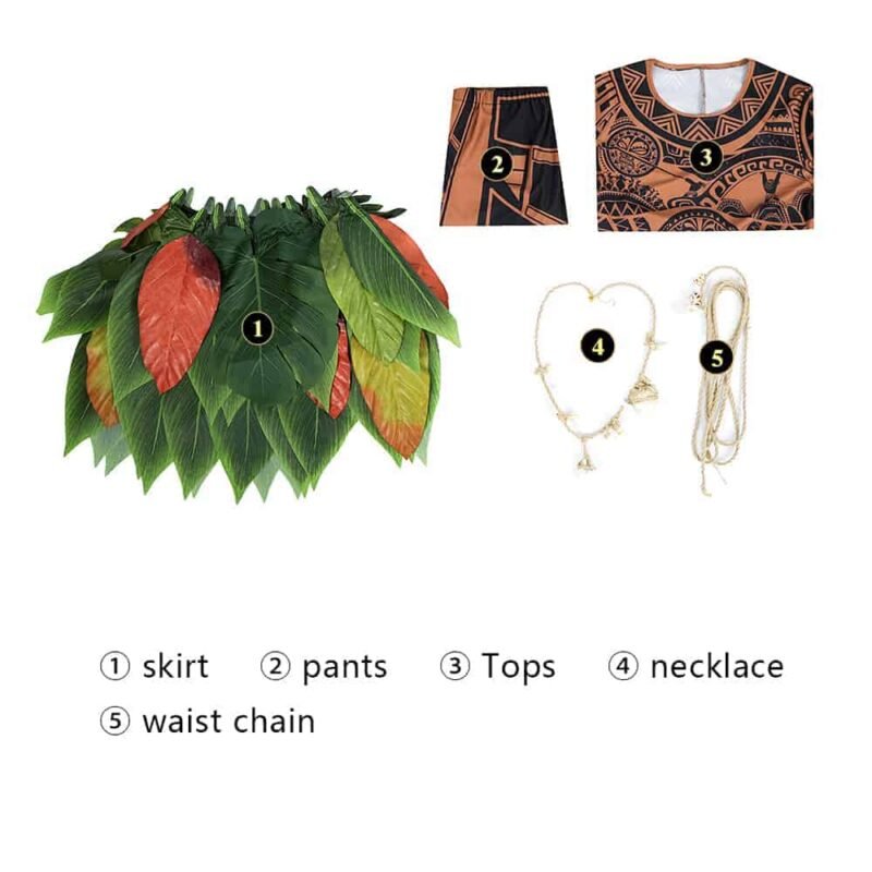 Moana 2 Māui cosplay costume Moana 2 Māui cosplay costume
