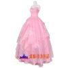 Wicked Part One madame morrible Glynda（Galinda Upland/Glinda）Pink wedding dress cosplay costume
