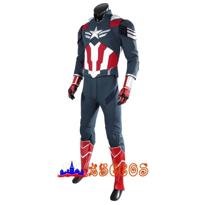 Captain America 4 Captain America Brave New World Sam Wilson cosplay costume Captain America 4 Captain America Brave New World Sam Wilson cosplay costume
