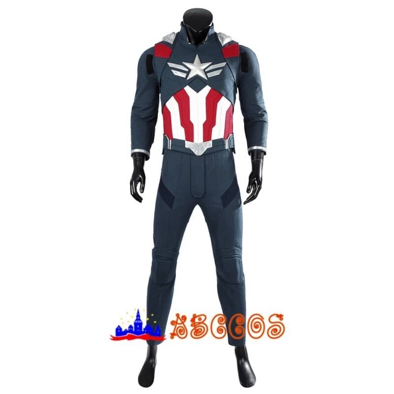 Captain America 4 Captain America Brave New World Sam Wilson cosplay costume Captain America 4 Captain America Brave New World Sam Wilson cosplay costume
