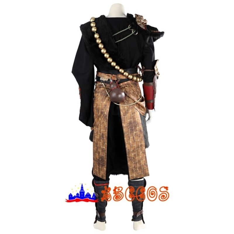 Black Myth: Wukong Ebongold Silk Robe cosplay costume Black Myth: Wukong Ebongold Silk Robe cosplay costume