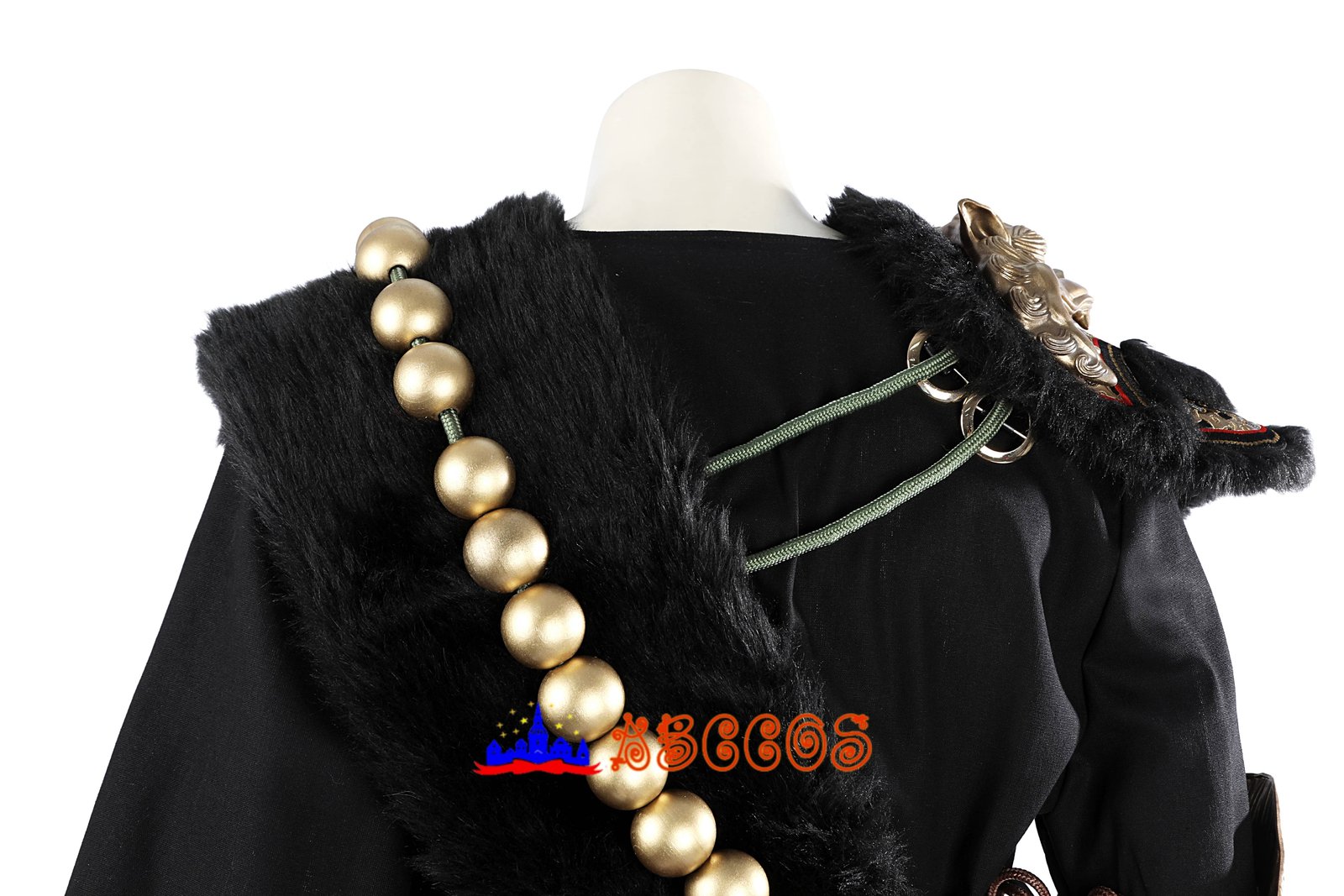 Black Myth: Wukong Ebongold Silk Robe cosplay costume-ABCcosplay Black Myth: Wukong Ebongold Silk Robe cosplay costume-ABCcosplay