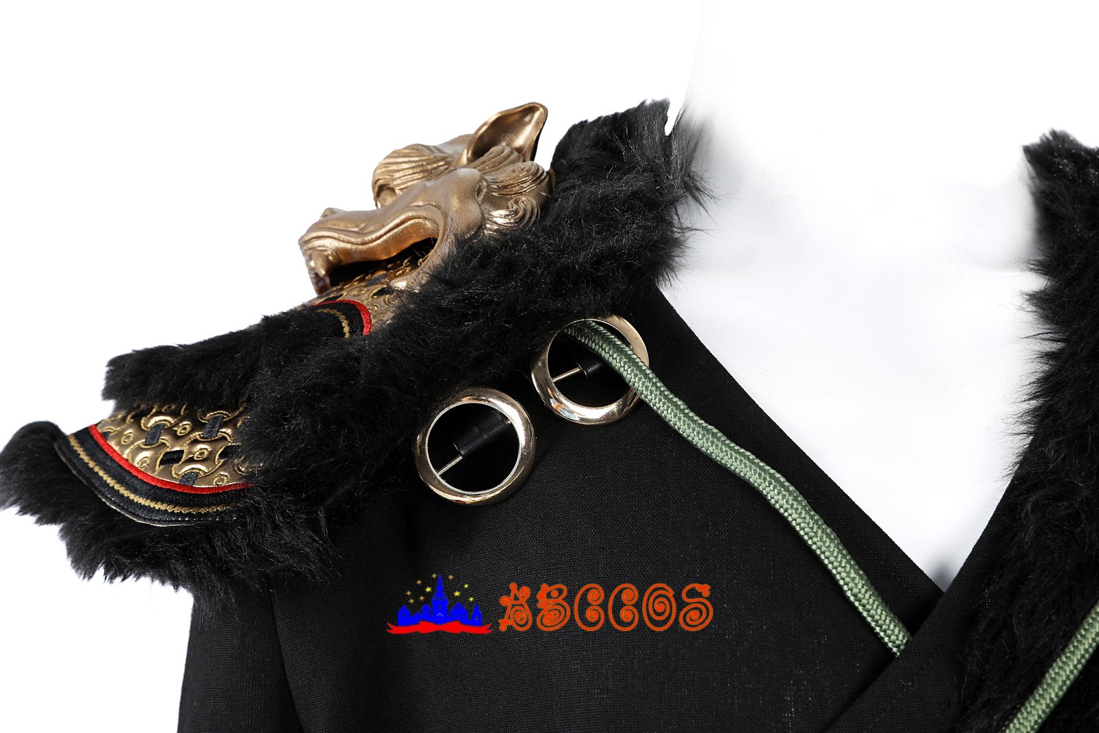 Black Myth: Wukong Ebongold Silk Robe cosplay costume-ABCcosplay Black Myth: Wukong Ebongold Silk Robe cosplay costume-ABCcosplay