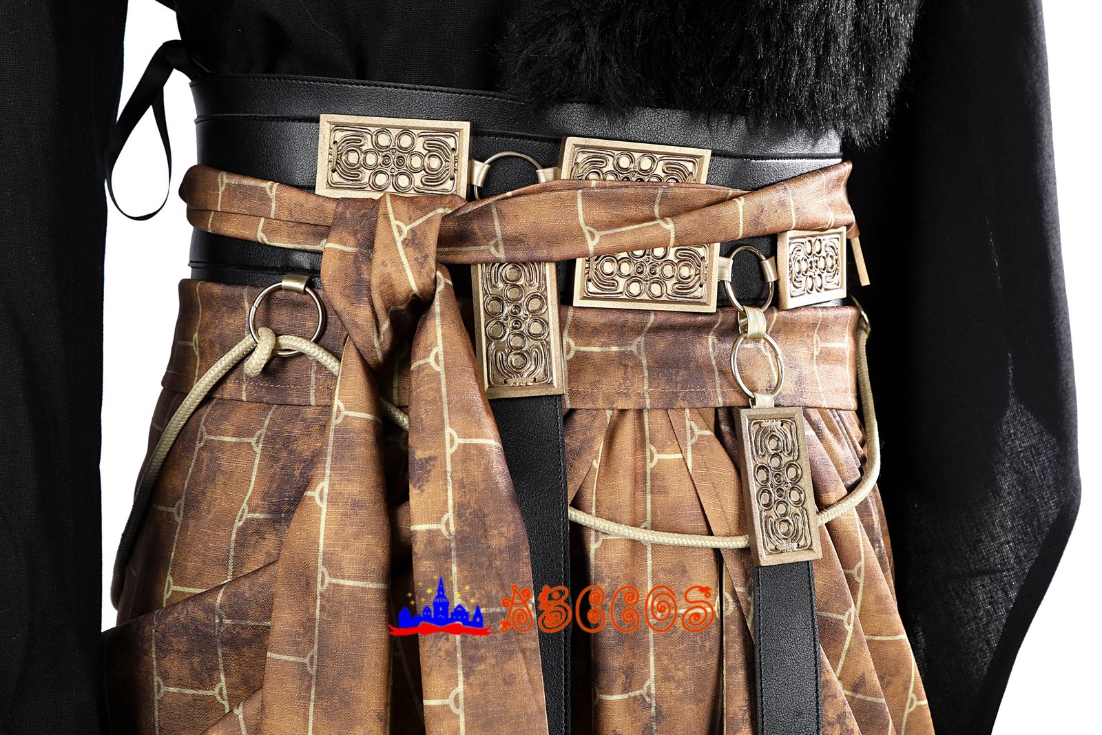 Black Myth: Wukong Ebongold Silk Robe cosplay costume-ABCcosplay Black Myth: Wukong Ebongold Silk Robe cosplay costume-ABCcosplay