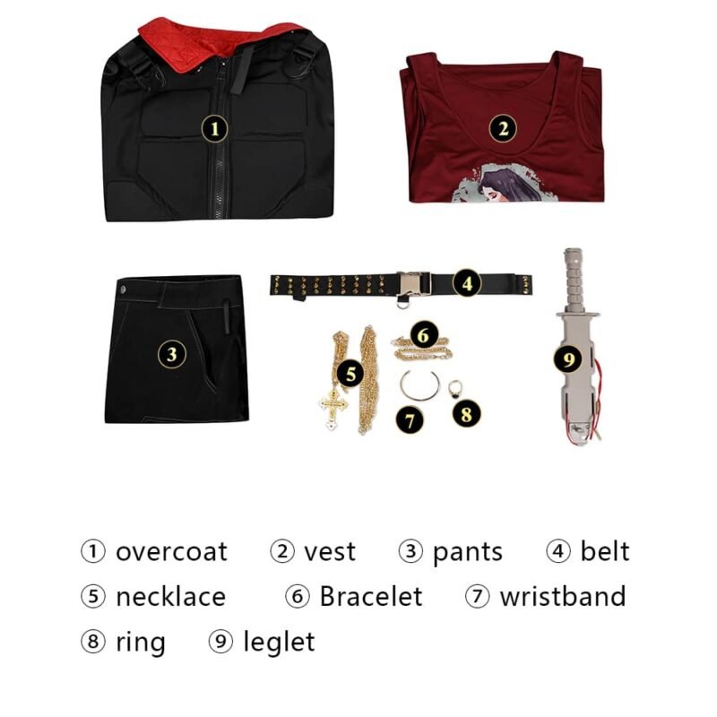 Cyberpunk 2077 Jackie Welles cosplay costume