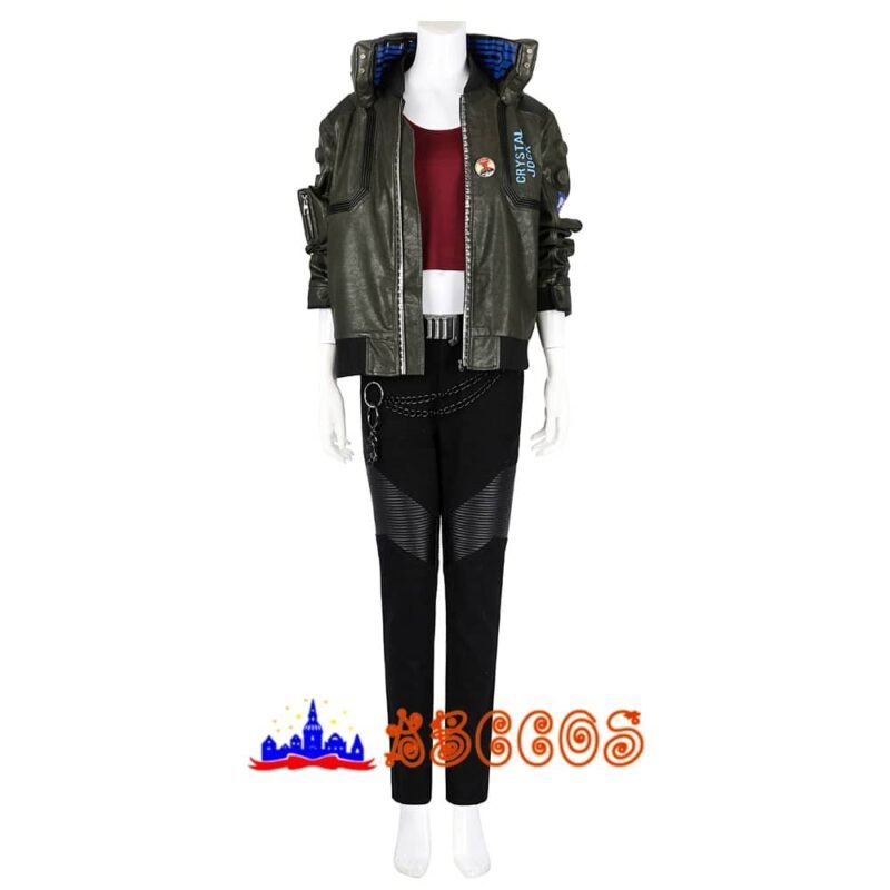 Cyberpunk 2077 V Women's jacket cosplay costume Cyberpunk 2077 V Women's jacket cosplay costume