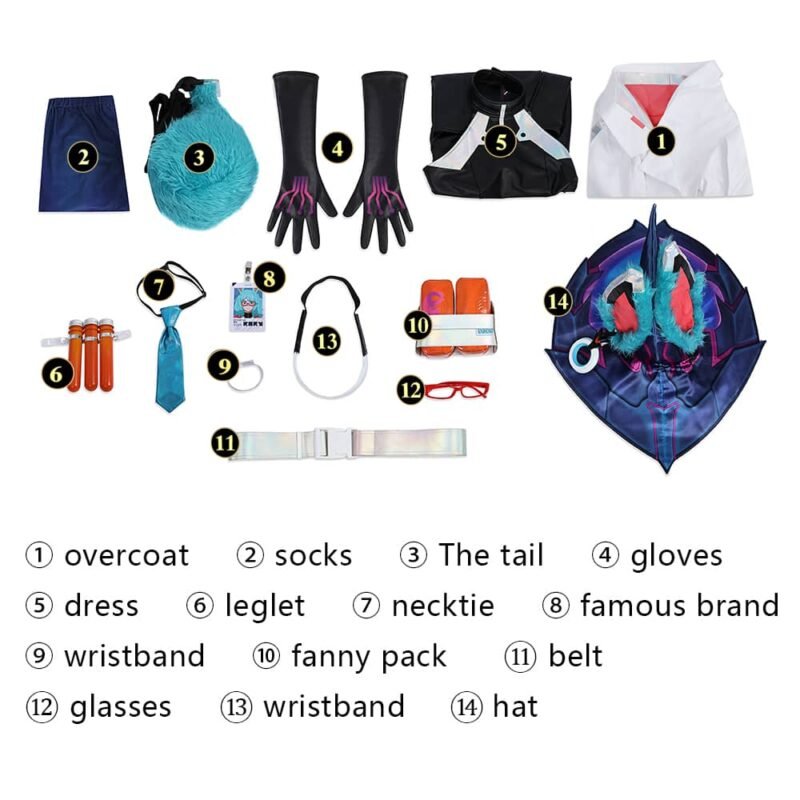 League of Legends LOL Battle Bunny Aurora cosplay costume