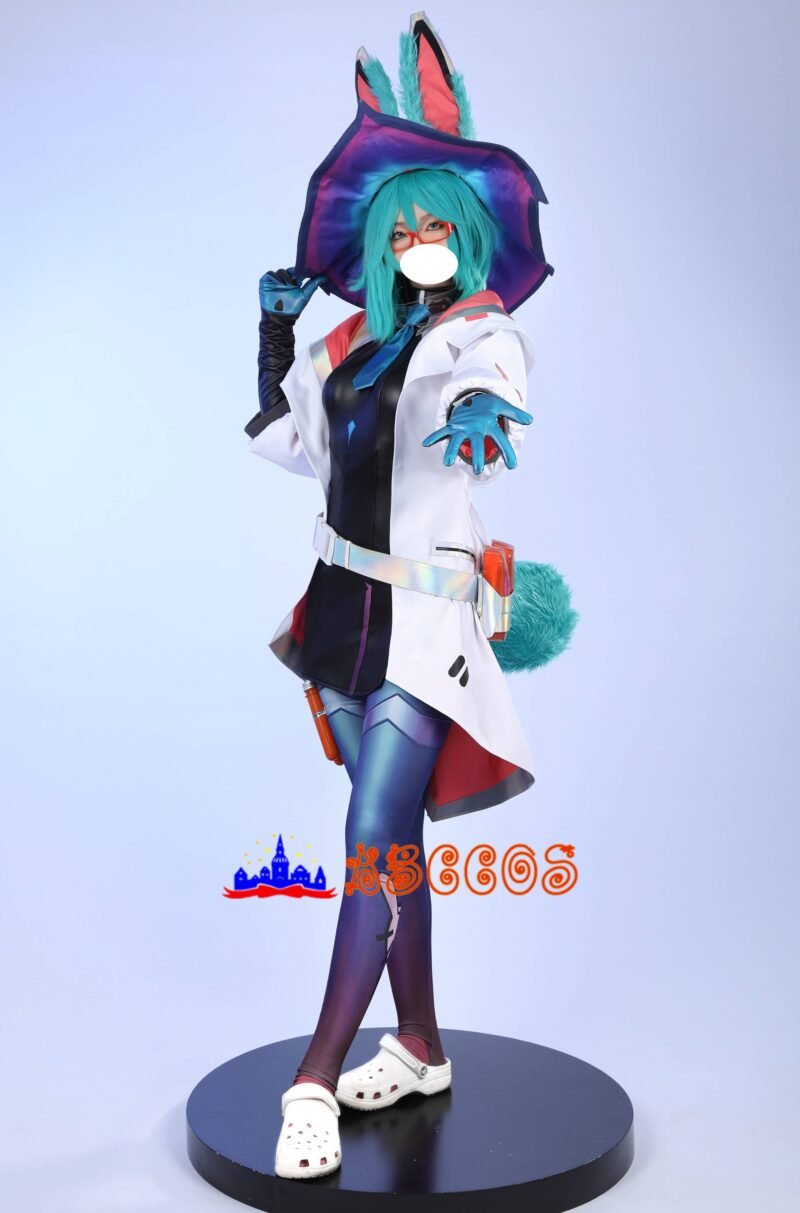 League of Legends LOL Battle Bunny Aurora cosplay costume