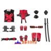 Deadpool & Wolverine Deadpool 3 SAMURAI deadpool cosplay costume（Excluding weapons）