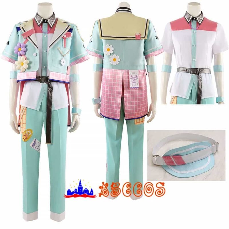 Ensemble Stars!/!! Happy Charm Akehoshi Subaru /Harukawa Sora /Sazanami Jun cosplay costume Ensemble Stars!/!! Happy Charm Akehoshi Subaru /Harukawa Sora /Sazanami Jun cosplay costume