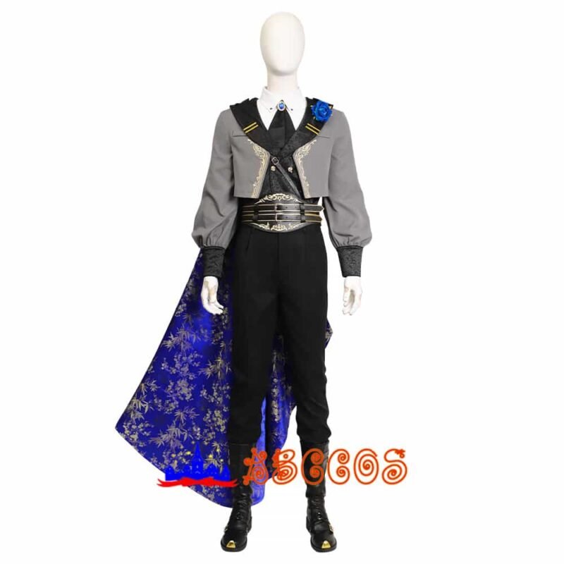 Final Fantasy Blue Rose Thorn Night Dress cosplay costume