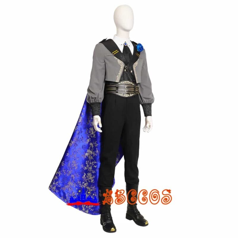 Final Fantasy Blue Rose Thorn Night Dress cosplay costume