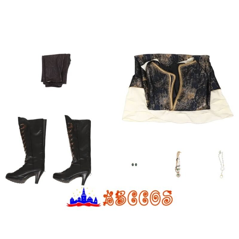 Madame morrible Embroidered design cosplay costume