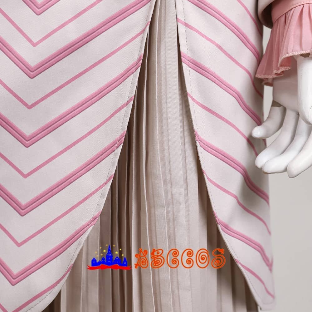 Madame morrible Galinda Upland/Glinda Striped suit cosplay costume-ABCcosplay Madame morrible Galinda Upland/Glinda Striped suit cosplay costume-ABCcosplay